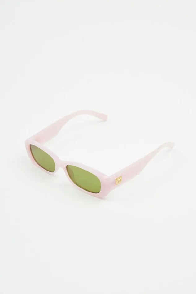 Women Dynamite Sunglasses Unreal Quilted Sunglasses Pink