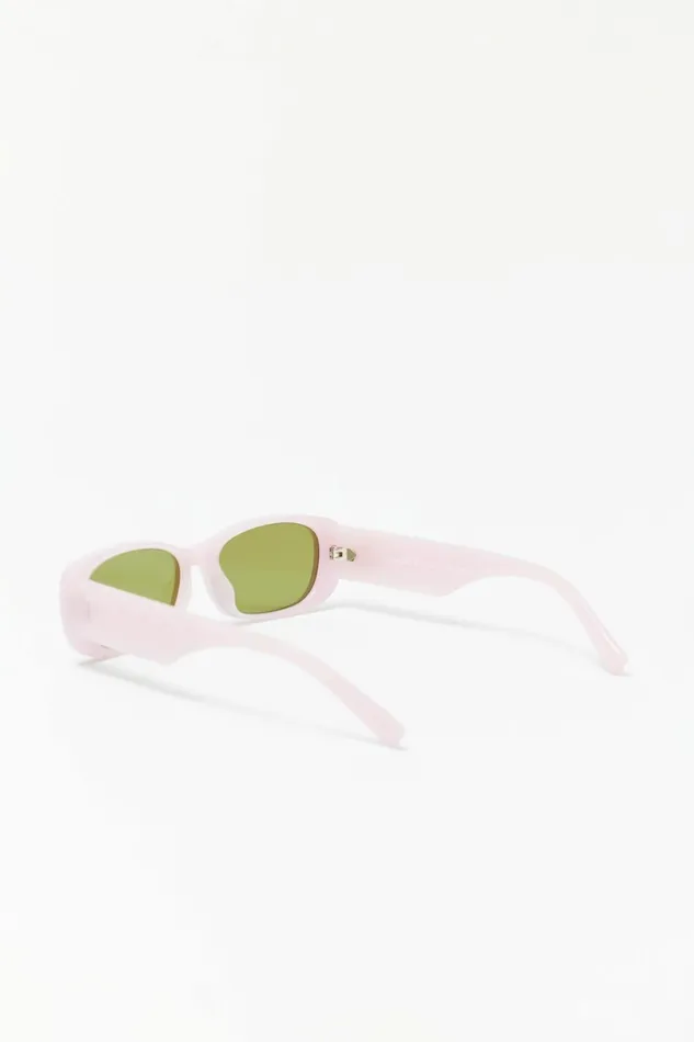 Women Dynamite Sunglasses Unreal Quilted Sunglasses Pink