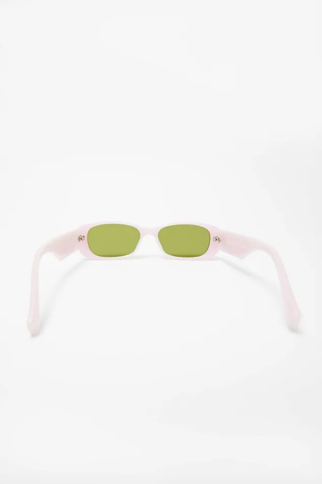 Women Dynamite Sunglasses Unreal Quilted Sunglasses Pink
