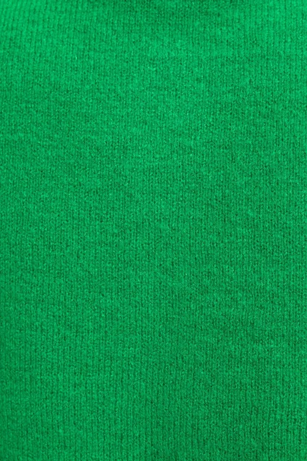 Women Dynamite Tops Heavenlyarn Catherine Crewneck Cardigan Green