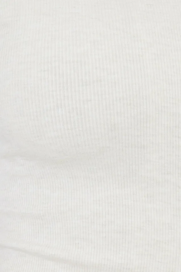 Women Dynamite Tops Renae Ribbed Flyaway Cardigan White