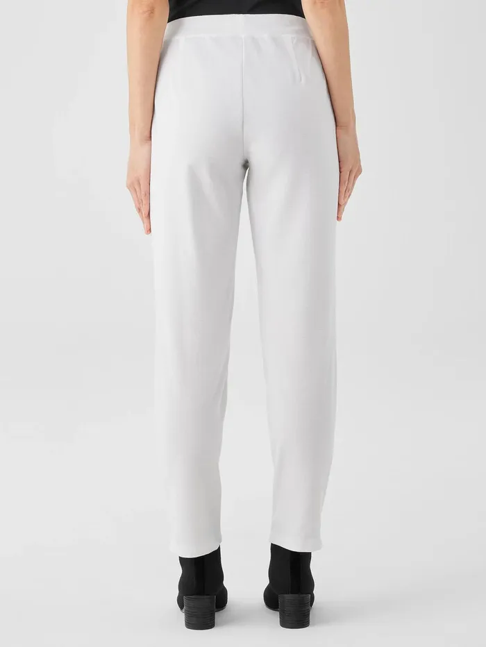 Women Eileen Fisher Sweaters and Cardigans Washable Stretch Crepe Pant White