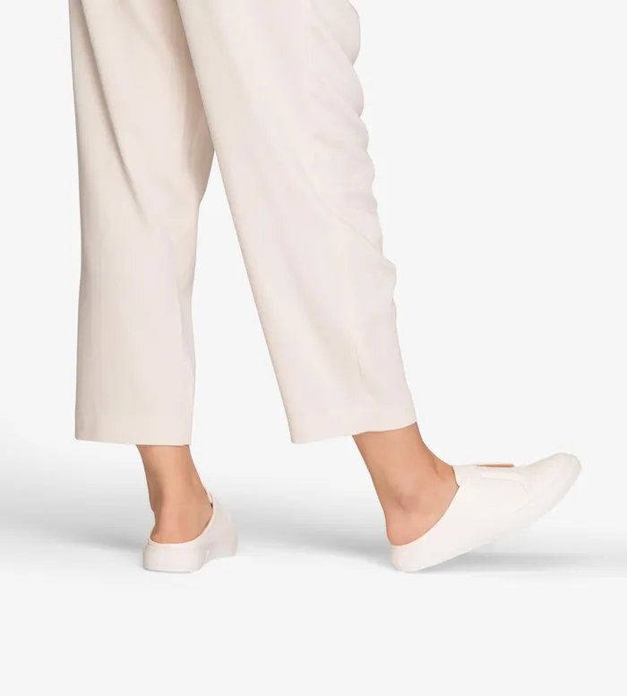 Women Elma Vegan Laceless Sneakers White Matt and Nat Sneakers