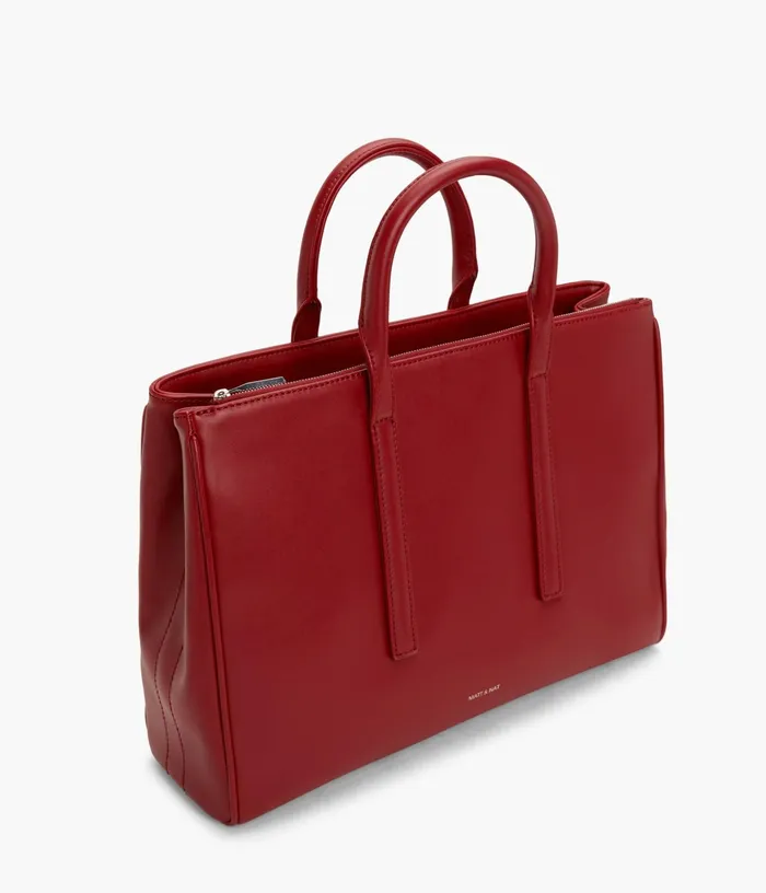 Women Evelin Vegan Satchel 8211 Loom Plum Matt and Nat Satchels