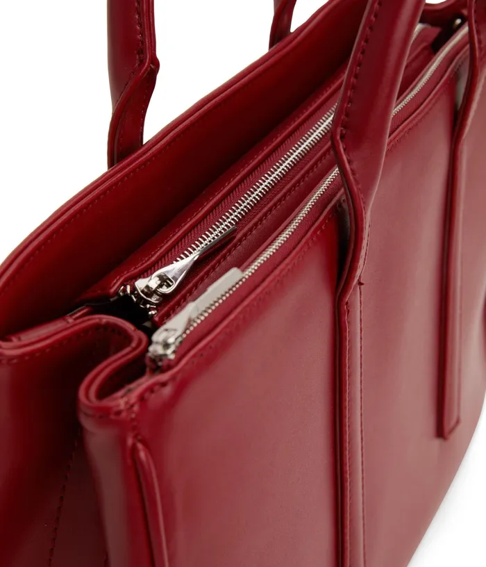 Women Evelin Vegan Satchel 8211 Loom Plum Matt and Nat Satchels