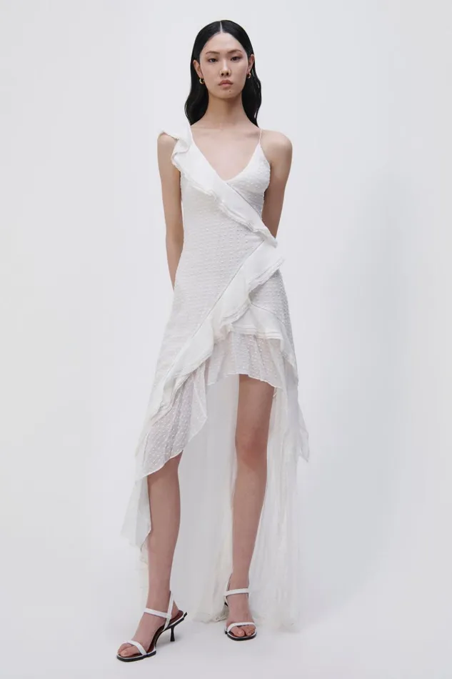 Women Exclusive Lyra Silk Maxi EXCLUSIVE White Jonathan Simkhai Dresses and Jumpsuits Women Exclusive Lyra Silk Maxi EXCLUSIVE White Jonathan Simkhai Dresses and Jumpsuits