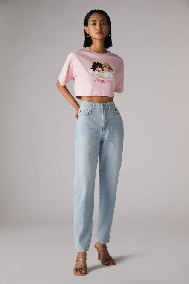 Women Fiorucci Jeans and Denim Icon Angels Tara Jeans Light Vintage