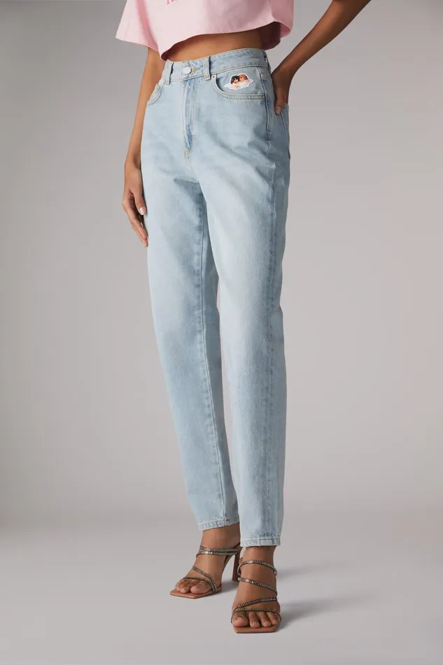 Women Fiorucci Jeans and Denim Icon Angels Tara Jeans Light Vintage