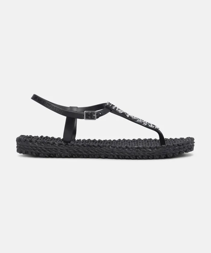 Women Flip Flops Ilse Jacobsen Flip Flops With Rhinstones 8211 Black Women Flip Flops Ilse Jacobsen Flip Flops With Rhinstones 8211 Black