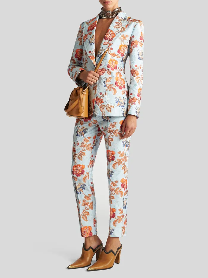 Women Floral Jacquard Jacket Etro Jackets
