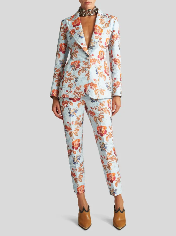 Women Floral Jacquard Jacket Etro Jackets