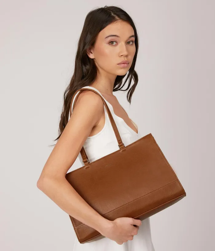 Women Fora Vegan Satchel 8211 Vintage Black Matt and Nat Shoulder Bags