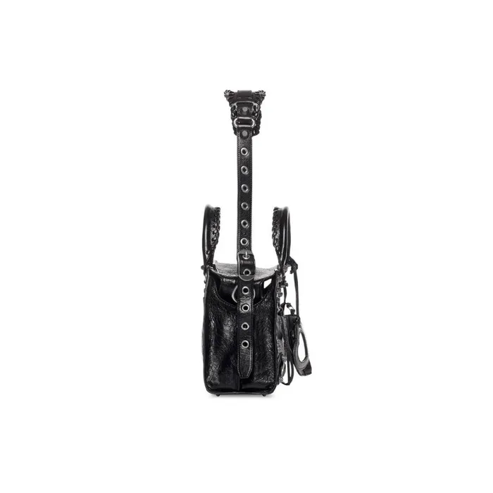 Women Handbags Balenciaga Neo Cagole City Small Handbag In Black