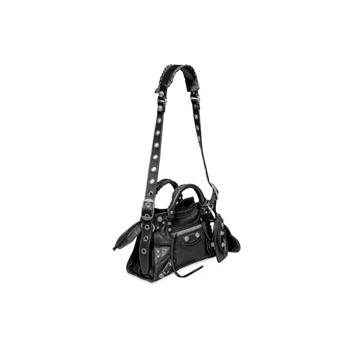 Women Handbags Balenciaga Neo Cagole Xs Handbag In Black
