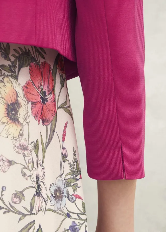 Women HOBBS Coats and Jackets Elize Jacket Zinnia Pink