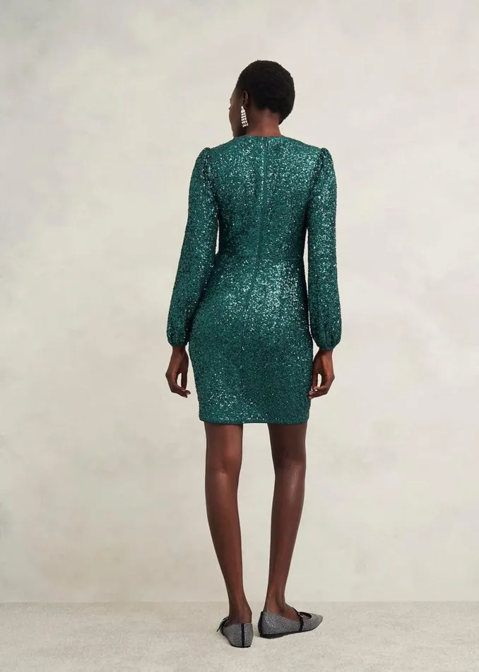 Women HOBBS Dresses and Jumpsuits Cianna Dress Evergreen