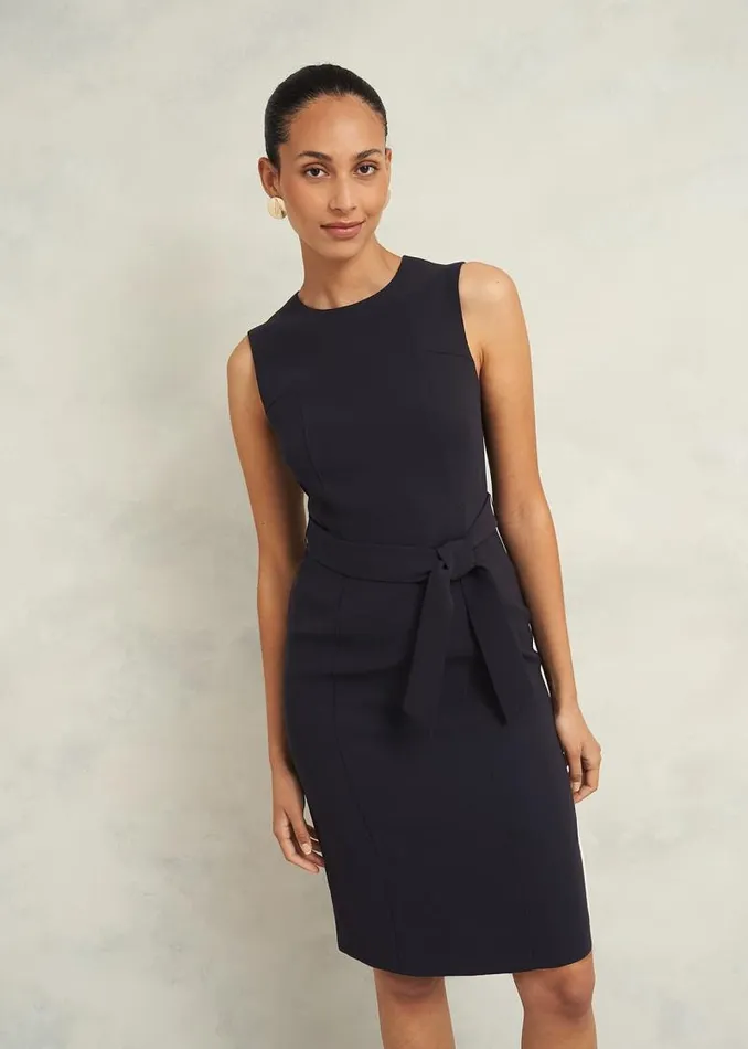 Women HOBBS Dresses and Jumpsuits Mel Dress Navy