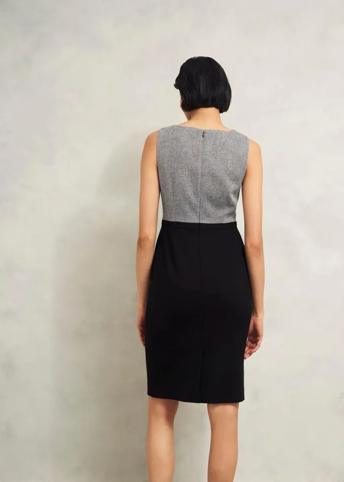 Women HOBBS Dresses and Jumpsuits Nyra Dress Black Ivory