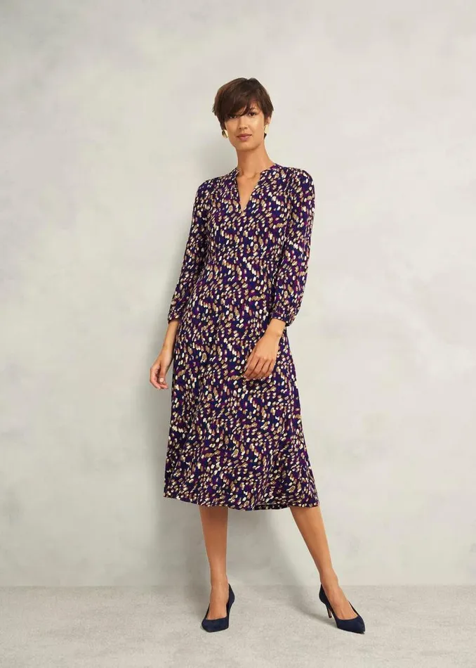 Women HOBBS Dresses and Jumpsuits Petite Harlie Jersey Dress Multi