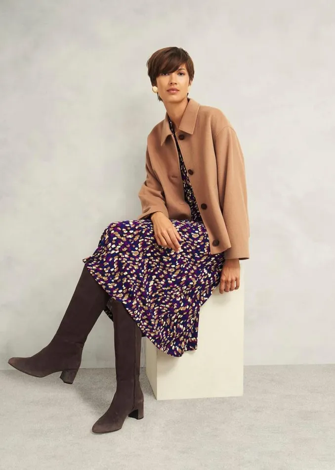 Women HOBBS Dresses and Jumpsuits Petite Harlie Jersey Dress Multi