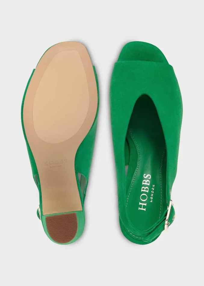 Women HOBBS Heels Kali Sandal Cilantro Green