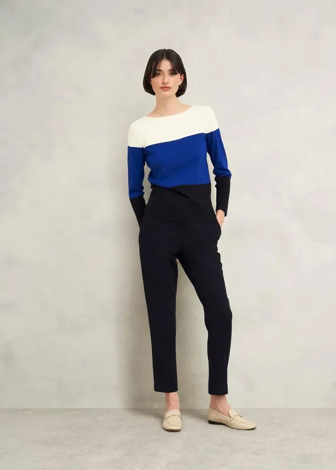 Women HOBBS Jumpers and Cardigans Alice Jumper Blue Multi