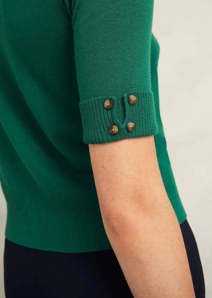 Women HOBBS Jumpers and Cardigans Leanne Jumper With Wool Agate Green