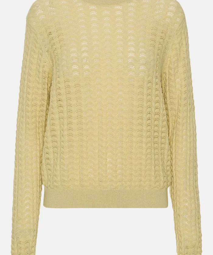 Women Ilse Jacobsen Crew Neck 8211 Olive Grass Women Ilse Jacobsen Crew Neck 8211 Olive Grass