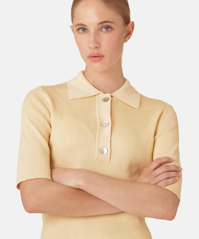Women Ilse Jacobsen Polo 8211 Double Cream Women Ilse Jacobsen Polo 8211 Double Cream