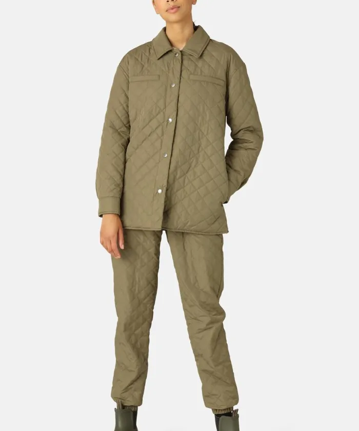 Women Ilse Jacobsen Quilt Jacket 8211 Sage