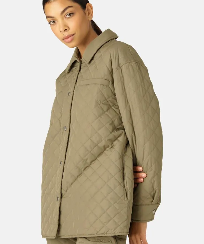 Women Ilse Jacobsen Quilt Jacket 8211 Sage