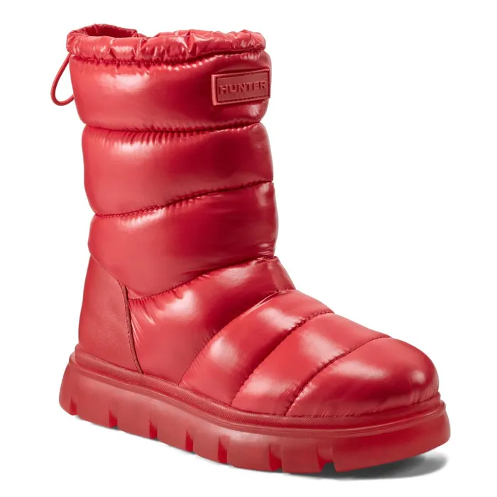 Women Insulated and Snow Boots Hunter Boots Maribel Lug Sole Insulated Waterproof Snow Booties Medium Red Women Insulated and Snow Boots Hunter Boots Maribel Lug Sole Insulated Waterproof Snow Booties Medium Red