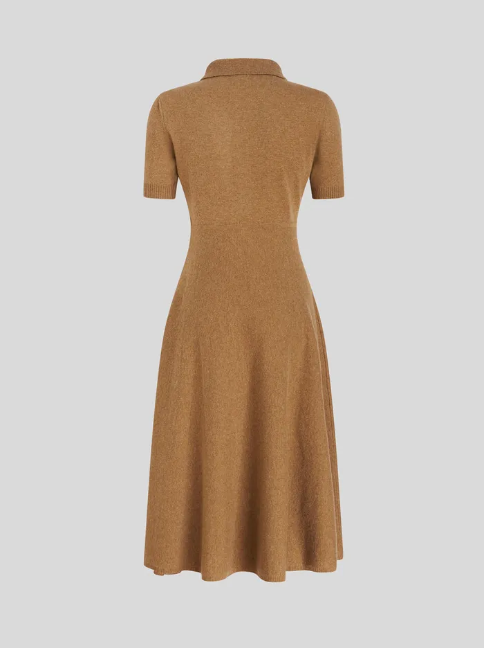 Women Jersey And Silk Polo Dress Etro Dresses