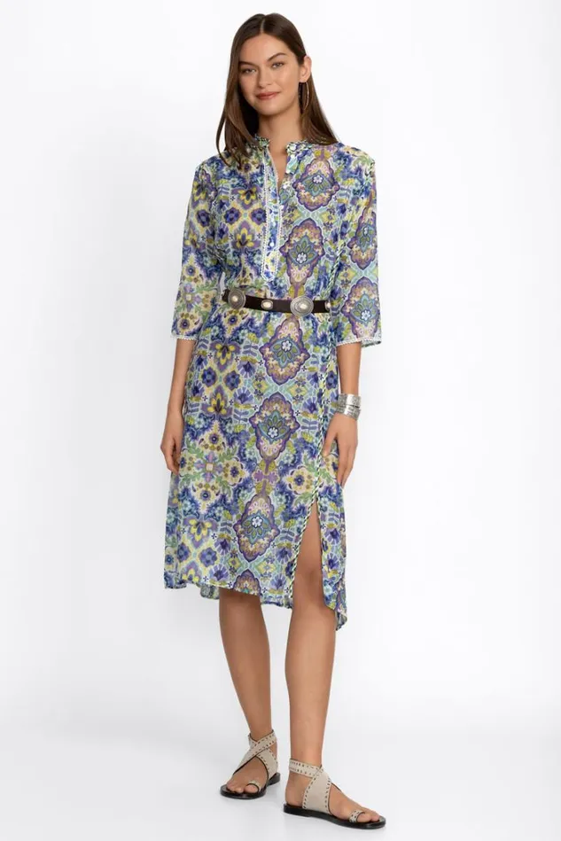 Women KIARA SILK KAFTAN Kiara Johnny Was Dresses