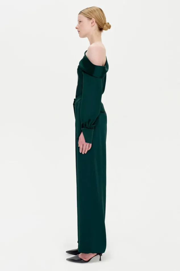 Women Kyra Pant Emerald Jonathan Simkhai Pants and Bottoms