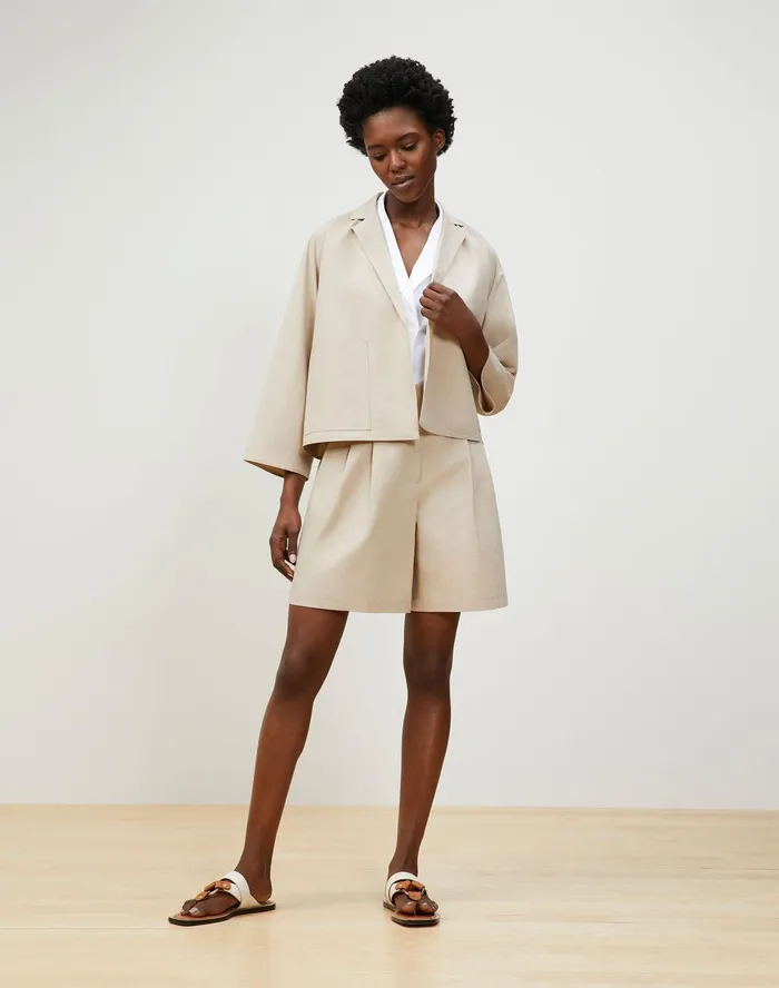 Women Lafayette 148 New York Blouses and Shirts Petite Siona Shirt In Italian Stretch Cotton White