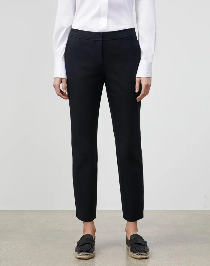 Women Lafayette 148 New York Pants and Shorts PlusSize Manhattan Slim Ankle Pant In Jodhpur Cloth Black Women Lafayette 148 New York Pants and Shorts PlusSize Manhattan Slim Ankle Pant In Jodhpur Cloth Black
