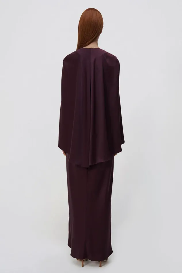 Women Laurette Gown Plum Jonathan Simkhai Dresses and Jumpsuits
