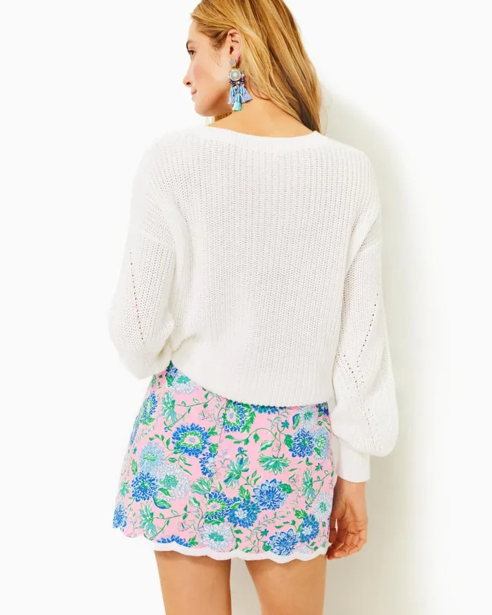 Women Lilly Pulitzer Bottoms Michelina Mini Skort Resort White Glisten In The Sun Women Lilly Pulitzer Bottoms Michelina Mini Skort Resort White Glisten In The Sun
