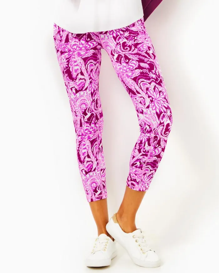 Women Lilly Pulitzer Bottoms UPF 50 Luxletic 28 Lunar Blue Women Lilly Pulitzer Bottoms UPF 50 Luxletic 28 Lunar Blue