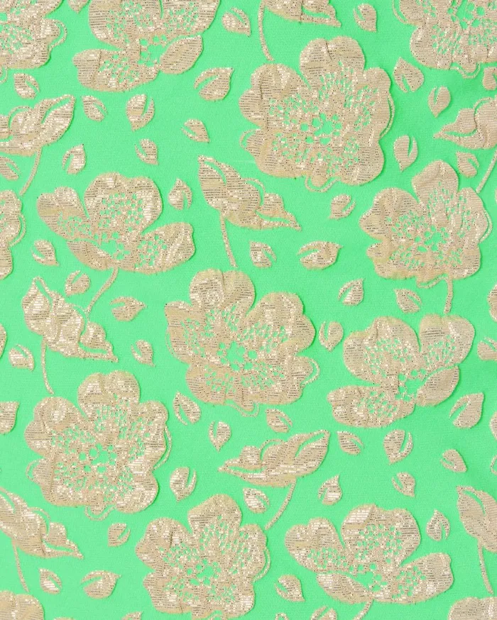 Women Lilly Pulitzer Dresses Melina Jacquard Midi Dress Spearmint Palm Beach Petals Brocade Women Lilly Pulitzer Dresses Melina Jacquard Midi Dress Spearmint Palm Beach Petals Brocade