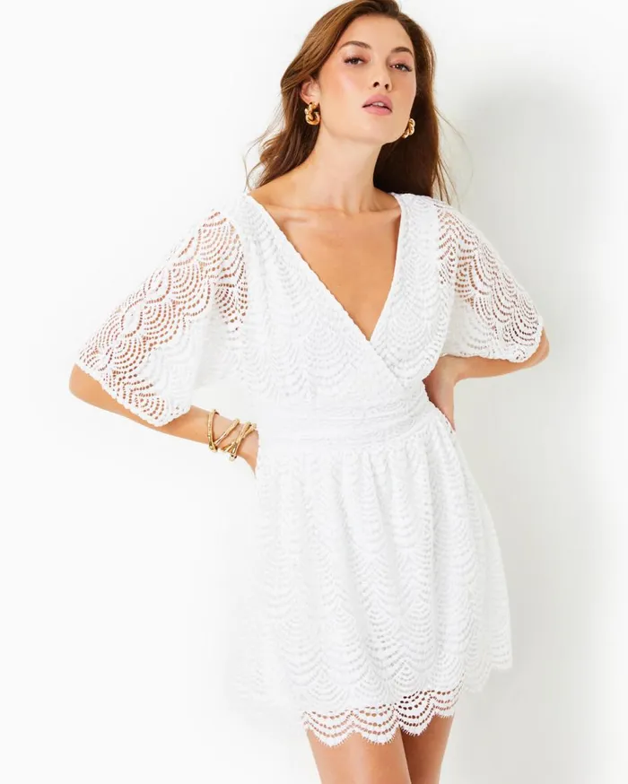 Women Lilly Pulitzer Dresses Parigi Skort Romper True Navy Scalloped Shell Lace Women Lilly Pulitzer Dresses Parigi Skort Romper True Navy Scalloped Shell Lace