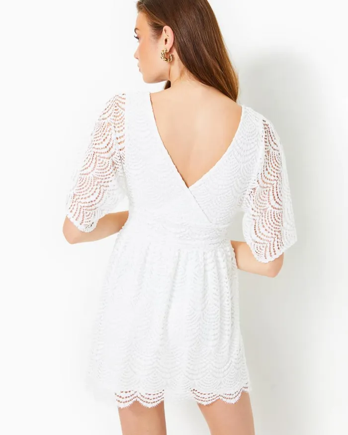 Women Lilly Pulitzer Dresses Parigi Skort Romper True Navy Scalloped Shell Lace Women Lilly Pulitzer Dresses Parigi Skort Romper True Navy Scalloped Shell Lace