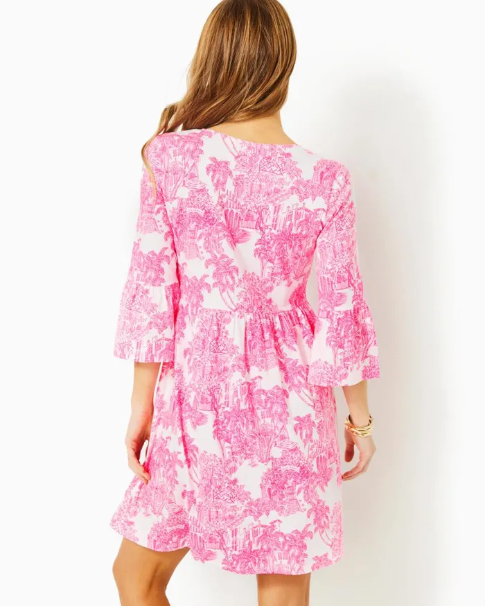 Women Lilly Pulitzer Dresses UPF 50 Solia ChillyLilly Dress Las Olas Aqua Strong Current Sea Women Lilly Pulitzer Dresses UPF 50 Solia ChillyLilly Dress Las Olas Aqua Strong Current Sea