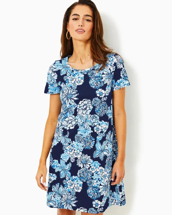 Women Lilly Pulitzer Dresses UPF 50 Solia ChillyLilly Dress Las Olas Aqua Strong Current Sea Women Lilly Pulitzer Dresses UPF 50 Solia ChillyLilly Dress Las Olas Aqua Strong Current Sea