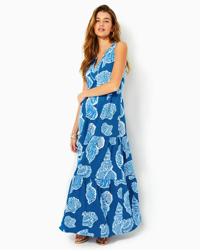 Women Lilly Pulitzer Dresses UPF 50 Solia ChillyLilly Dress Las Olas Aqua Strong Current Sea Women Lilly Pulitzer Dresses UPF 50 Solia ChillyLilly Dress Las Olas Aqua Strong Current Sea