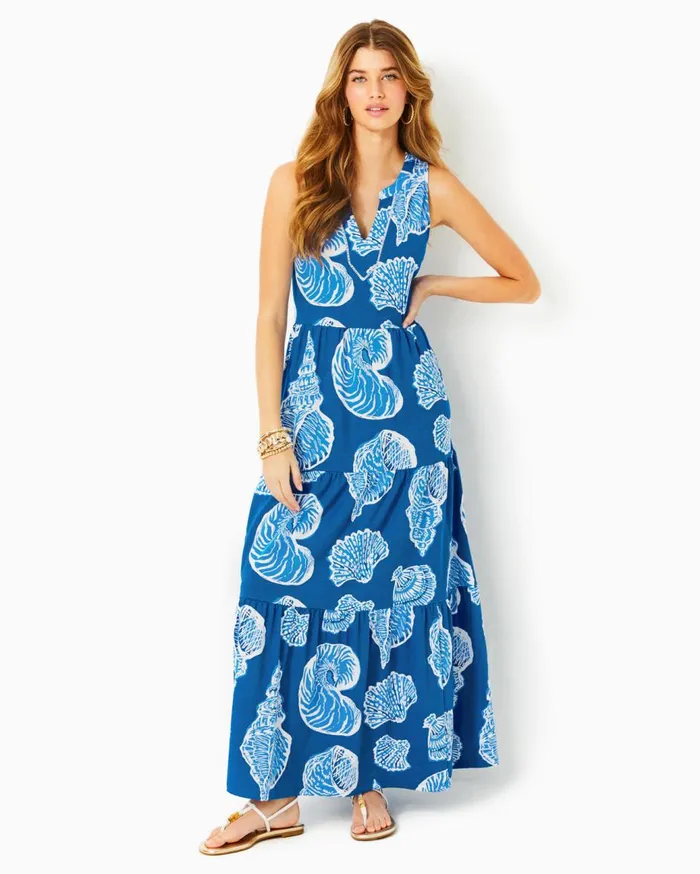 Women Lilly Pulitzer Dresses UPF 50 Solia ChillyLilly Dress Las Olas Aqua Strong Current Sea Women Lilly Pulitzer Dresses UPF 50 Solia ChillyLilly Dress Las Olas Aqua Strong Current Sea