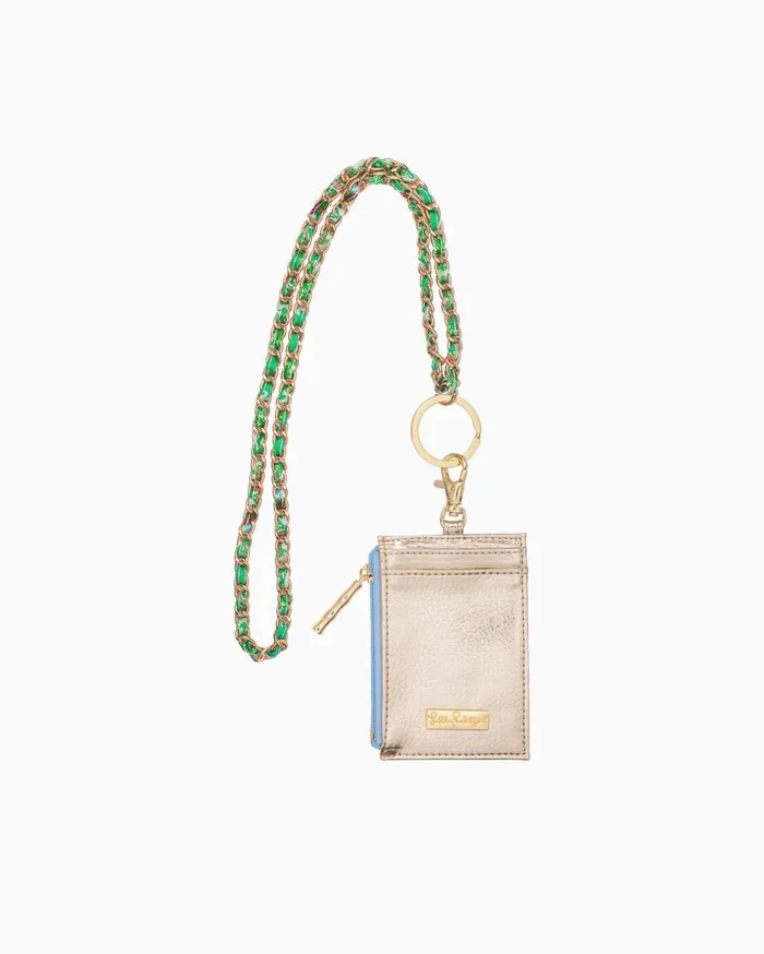 Women Lilly Pulitzer Phone and Tech ID Lanyard Spearmint Blossom Views Women Lilly Pulitzer Phone and Tech ID Lanyard Spearmint Blossom Views