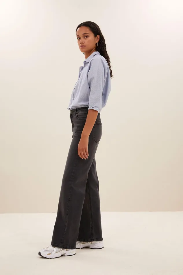 Women Lina Jb Pant Jet Black Bybar Trousers