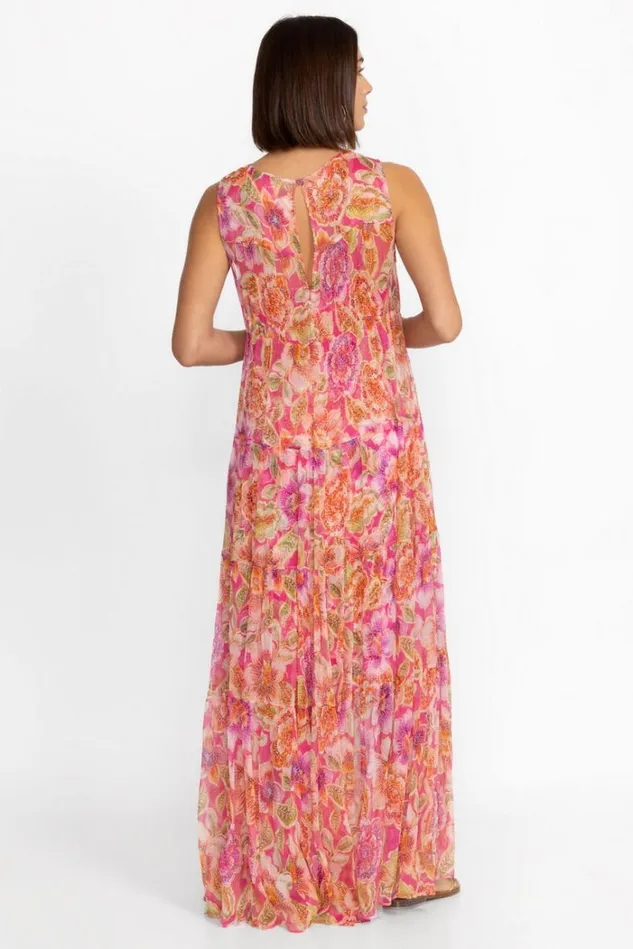 Women LORAN TIERED MAXI DRESS Fabiola Johnny Was Dresses Women LORAN TIERED MAXI DRESS Fabiola Johnny Was Dresses